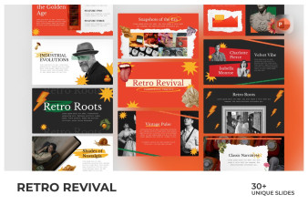 Retro Revival Presentation PowerPoint Template